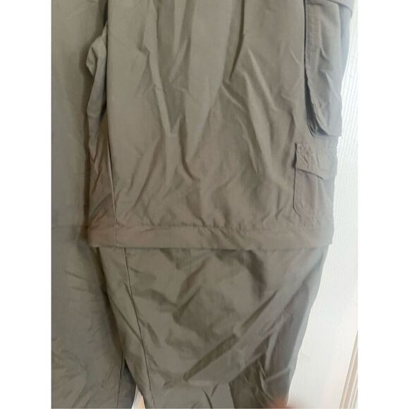 Rugged Exposure Mens Army Green Convertible Waterproof Cargo Pants Shorts XL - Picture 14 of 15